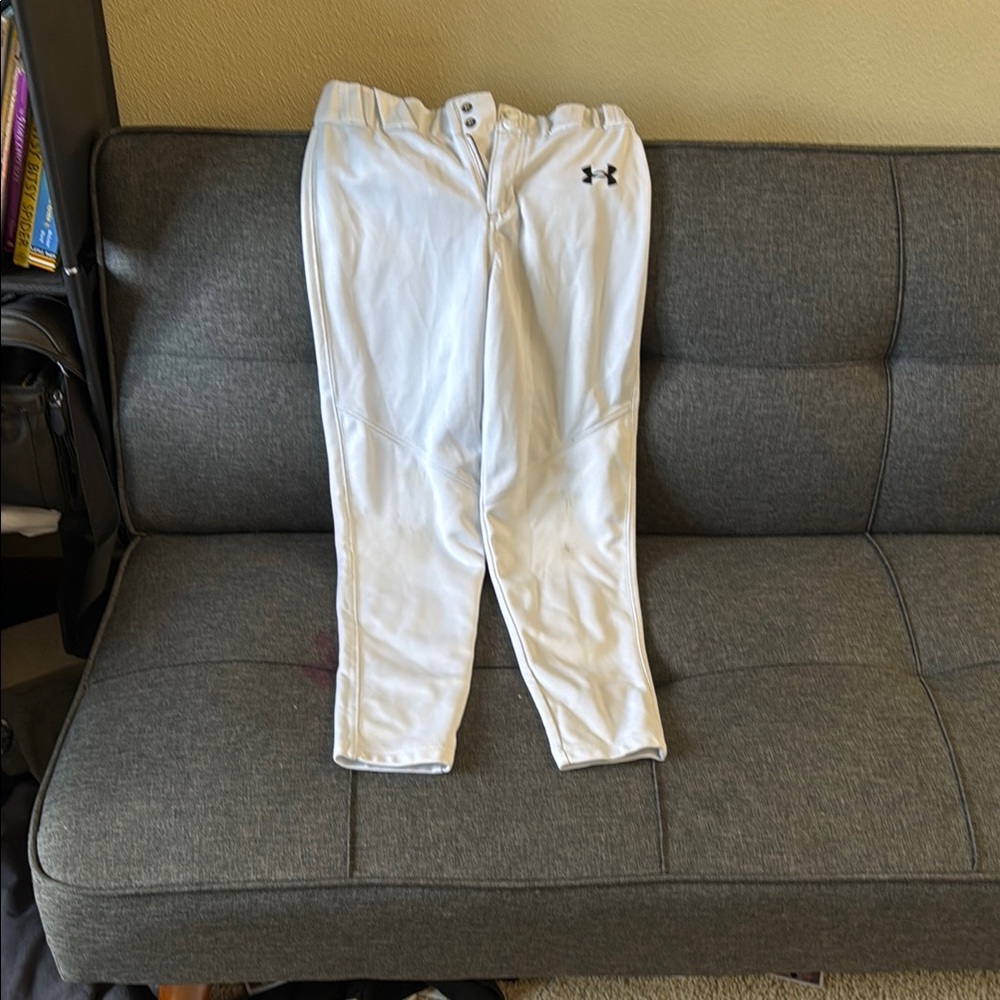 Under Armour Kids White Casual Pants